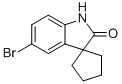 Spiro[cyclopentane-1,3'-[3H]indol]-2'(1'H)-one,5'-bromo- CAS#: 304876-16-2
