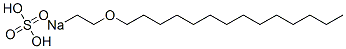 Sulfuric acid 2-(tetradecyloxy)ethyl=sodium ester salt CAS#: 3694-74-4