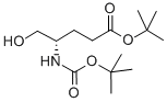 T-BUTYL 4-BOC-(S)-AMINO-5-HYDROXYPENTANOATE CAS#: 130333-58-3