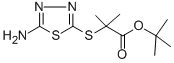 TERT-BUTYL 2-[(5-AMINO-1,3,4-THIADIAZOL-2-YL)THIO]-2-METHYLPROPANOATE CAS#: 307352-75-6