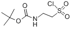TERT-BUTYL 2-(CHLOROSULFONYL)ETHYLCARBAMATE CAS#: 134019-73-1