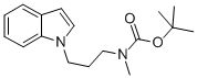 TERT-BUTYL 3-(1H-INDOL-1-YL)PROPYLMETHYLCARBAMATE CAS#: 125315-14-2