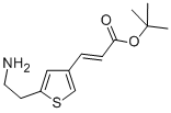 TERT-BUTYL 3-[5-(2-AMINO-ETHYL)-THIOPHEN-3-YL]-ACRYLATE CAS#: 124499-25-8