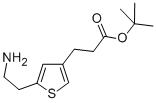 TERT-BUTYL 3-[5-(2-AMINO-ETHYL)-THIOPHEN-3-YL]-PROPIONATE CAS#: 124499-24-7