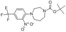 TERT-BUTYL 4-[2-NITRO-4-(TRIFLUOROMETHYL)PHENYL]-1,4-DIAZEPANE-1-CARBOXYLAT E CAS#: 306934-72-5