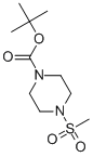 TERT-BUTYL 4-(METHYLSULFONYL)PIPERAZINE-1-CARBOXYLATE CAS#: 164331-38-8