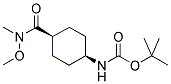 TERT-BUTYL CIS-4-[N-METHOXY-N-(METHYLCARBAMOYL)CYCLOHEXYL]CARBAMATE CAS#: 304873-79-8