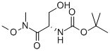 TERT-BUTYL (S)-1-(N-METHOXY-N-METHYLCARBAMOYL)-2-HYDROXYETHYLCARBAMATE CAS#: 122709-20-0