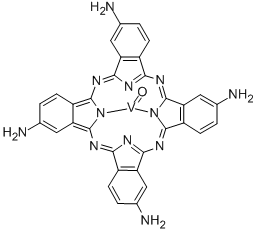 (TETRAAMINOPHTHALOCYANINATO)OXOVANADIUM(IV) CAS#: 132503-15-2