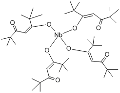 TETRAKIS(2,2,6,6-TETRAMETHYL-3,5-HEPTANEDIONATO)NIOBIUM (IV) CAS#: 41706-15-4