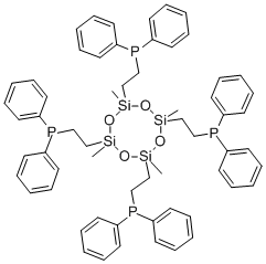 TETRAKIS(DIPHENYLPHOSPHINOETHYL)-TETRAMETHYLCYCLOTETRASILOXANE CAS#: 124998-64-7