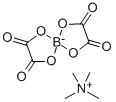 TETRAMETHYLAMMONIUM BIS(OXALATO(2-O,O))-BORATE CAS#: 125579-66-0
