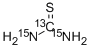 THIOUREA-13C-15N2 99 ATOM % 13C 98+ A& CAS#: 285977-83-5