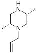 (+/-)-TRANS-1-ALLYL-2 5-DIMETHYLPIPERAZ& CAS#: 155766-33-9
