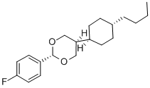 TRANS-2-(4-FLUOROPHENYL)-5-(TRANS-4-N-BUTYLCYCLOHEXYL)-1,3-DIOXANE CAS#: 132828-01-4