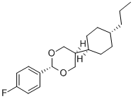 TRANS-2-(4-FLUOROPHENYL)-5-(TRANS-4-N-PROPYLCYCLOHEXYL)-1,3-DIOXANE CAS#: 133058-92-1