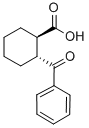 TRANS-2-BENZOYL-1-CYCLOHEXANECARBOXYLIC ACID, 99 CAS#: 3586-84-3