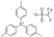 TRI-P-TOLYLSULFONIUM TRIFLATE CAS#: 127820-38-6