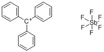 TRIPHENYLCARBENIUM HEXAFLUOROANTIMONATE CAS#: 437-18-3