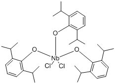 TRIS(2 6-DIISOPROPYLPHENOXY)NIOBIUM(V) CAS#: 129896-75-9