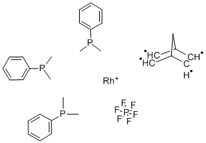 [TRIS(DIMETHYLPHENYLPHOSPHINE)](2,5-NORBORNADIENE)RHODIUM(I) HEXAFLUOROPHOSPHATE CAS#: 32761-50-5