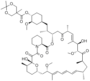 Temsirolimus Acetonide CAS#: 162635-03-2