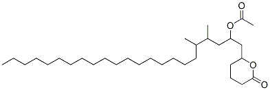 Tetrahydro-6-(2-acetoxy-4,5-dimethyltricosyl)-2H-pyran-2-one CAS#: 37577-42-7