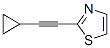 Thiazole, 2-(cyclopropylethynyl)- (9CI) CAS#: 329204-45-7