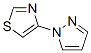 Thiazole, 4-(1H-pyrazol-1-yl)- CAS#: 123464-70-0