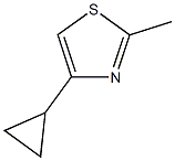 Thiazole,  4-cyclopropyl-2-methyl- CAS#: 128312-58-3
