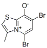 Thiazolo[3,2-a]pyridinium, 5,7-dibromo-8-hydroxy-3-methyl-, hydroxide,  inner salt CAS#: 30277-20-4