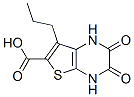 Thieno[2,3-b]pyrazine-6-carboxylic  acid,  1,2,3,4-tetrahydro-2,3-dioxo-7-propyl- CAS#: 149587-39-3