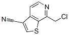 Thieno[2,3-c]pyridine-3-carbonitrile, 7-(chloromethyl)- (9CI) CAS#: 120010-10-8