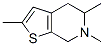 Thieno[2,3-c]pyridine, 4,5,6,7-tetrahydro-2,5,6-trimethyl- (9CI) CAS#: 123279-85-6