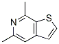 Thieno[2,3-c]pyridine, 5,7-dimethyl- (9CI) CAS#: 34668-39-8