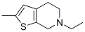 Thieno[2,3-c]pyridine, 6-ethyl-4,5,6,7-tetrahydro-2-methyl- (9CI) CAS#: 123279-76-5