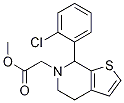 Thieno[2,3-c]pyridine-6(5H)-acetic acid, -(2-chlorophenyl)-4,7-dihydro-, methyl ester CAS#: 144457-43-2