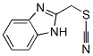 Thiocyanic acid, 1H-benzimidazol-2-ylmethyl ester (9CI) CAS#: 34091-38-8