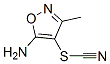 Thiocyanic acid, 5-amino-3-methyl-4-isoxazolyl ester (9CI) CAS#: 140454-86-0