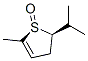 Thiophene, 2,3-dihydro-5-methyl-2-(1-methylethyl)-, 1-oxide, cis- (9CI) CAS#: 127632-12-6