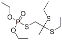Thiophosphoric acid O,O-diethyl S-[2,2-bis(ethylthio)propyl] ester CAS#: 4186-17-8