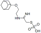 Thiosulfuric acid hydrogen S-[2-[2-[(adamantan-1-yl)oxy]ethylamino]-2-iminoethyl] ester CAS#: 30771-84-7