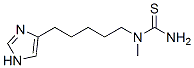Thiourea,  N-[5-(1H-imidazol-4-yl)pentyl]-N-methyl-  (9CI) CAS#: 33565-48-9