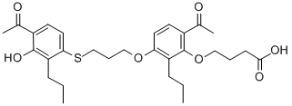 Tipelukast CAS#: 125961-82-2