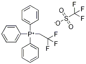 Triphenyl(2,2,2-trifluoroethyl)phosphanium trifluoromethanesulfonate CAS#: 135654-55-6