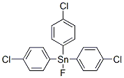 Tris(p-chlorophenyl)fluorostannane CAS#: 427-45-2