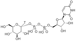 URIDINE 5'-DIPHOSPHOGLUCOSE-[GLUCOSE-1-3H] CAS#: 152697-45-5