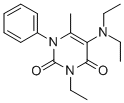 Uracil, 5-(diethylamino)-3-ethyl-6-methyl-1-phenyl- CAS#: 32150-52-0