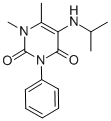 Uracil, 5-(isopropylamino)-1,6-dimethyl-3-phenyl- CAS#: 31992-00-4