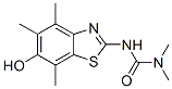 Urea, N-(6-hydroxy-4,5,7-trimethyl-2-benzothiazolyl)-N,N-dimethyl- CAS#: 120164-70-7